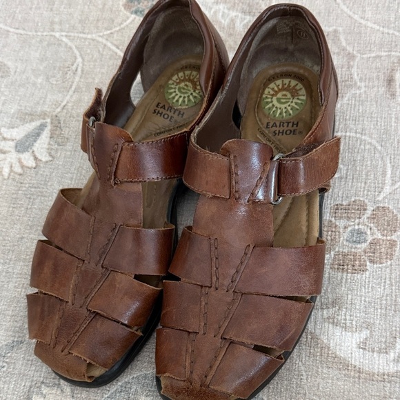 Earth Other - Earth Shoe Gelron 2090 Men Brown Sandals sz 11
